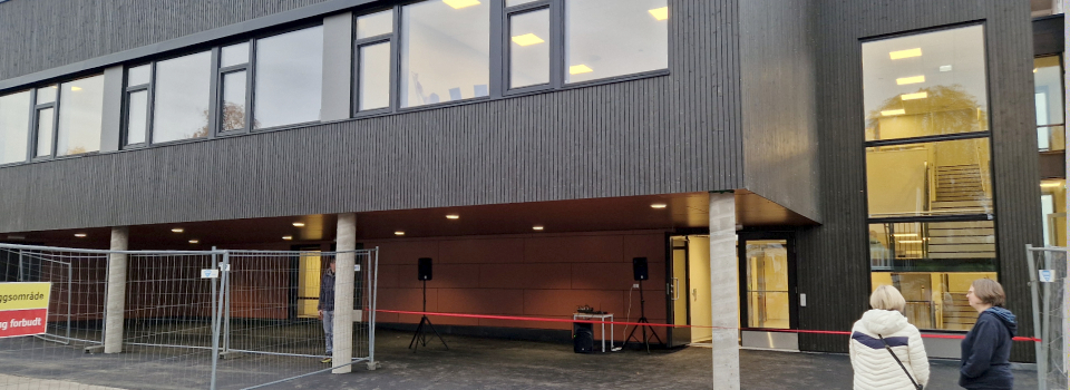 Åpning av Småtrinnsbygget!